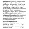 FM Browns Tropical Carnival Natural Timothy Snickets Small Animal Treat – 3 oz (85 g) 1x8