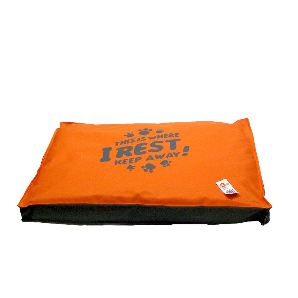Pet Cushion Orange-Grey S 60x45x8cm