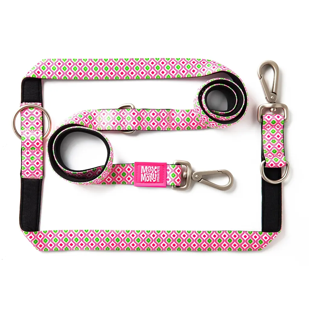 Multi-Function Leash - Retro Pink/M