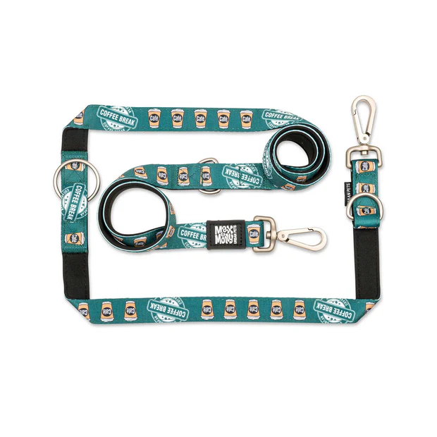 Multi-Function Leash - Coffee Break/L