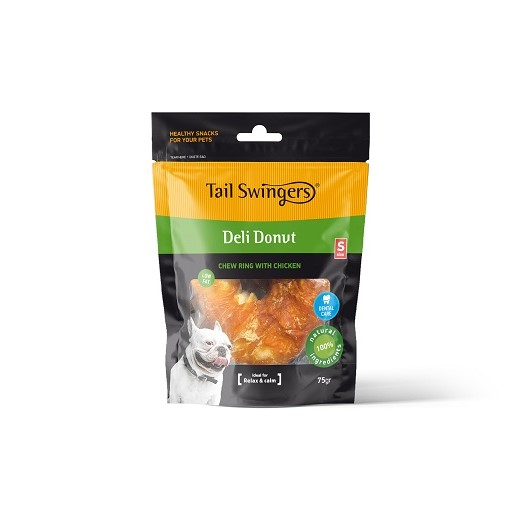 Tailswingers Deli Donut With Chicken Small Size 8 Cm 75 Gr 1pce