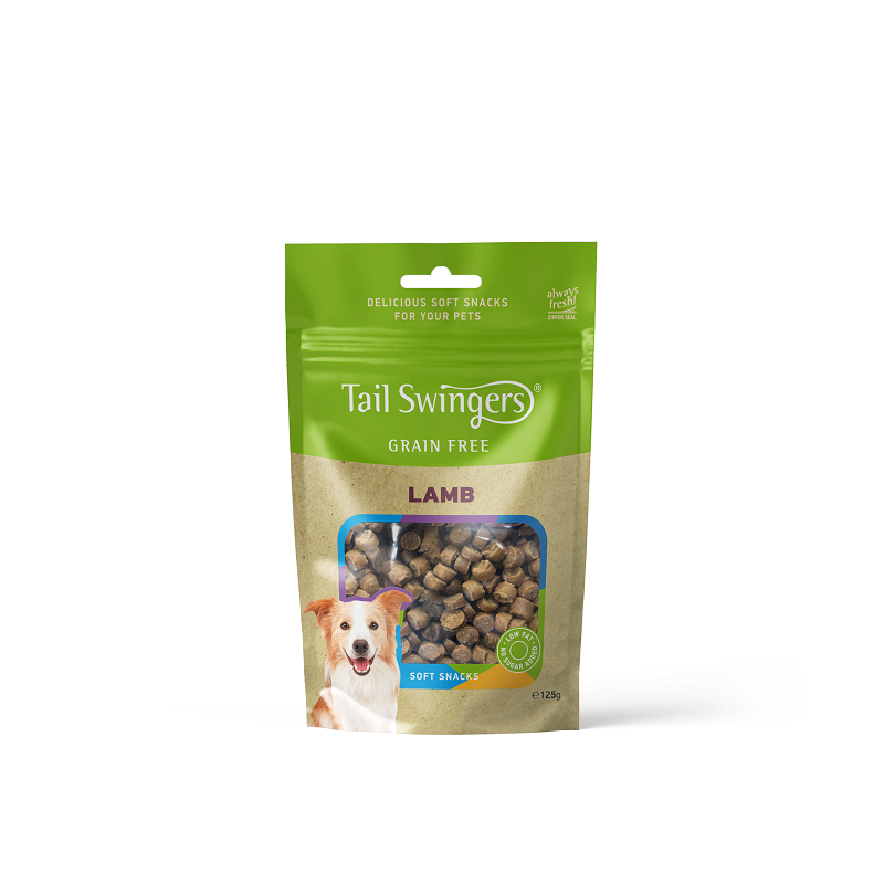 Tailswingers Soft Grain Free Lamb 125gr