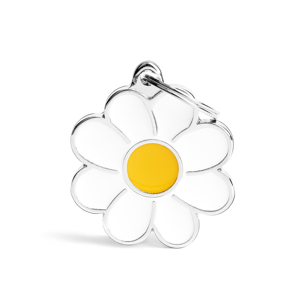 Charms Big Daisy ID Tag