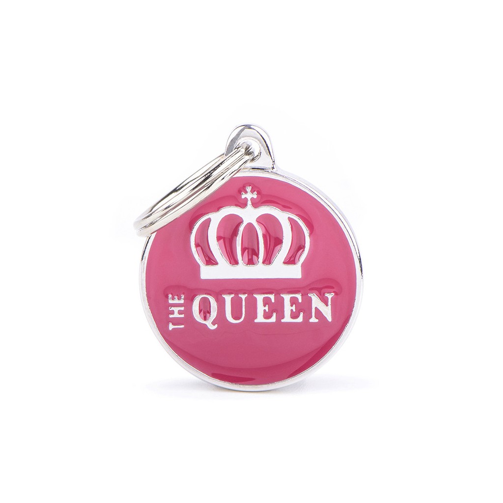 Charms Small The Queen ID Tag