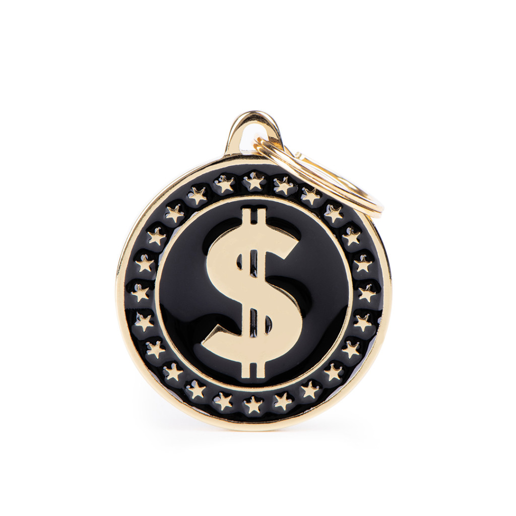 Charms Dollar ID Tag