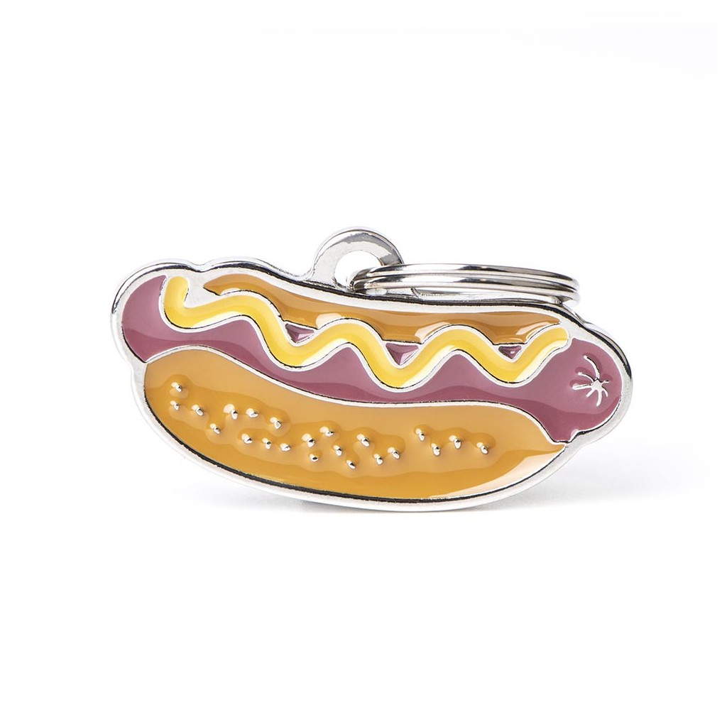 Food Hot Dog ID Tag