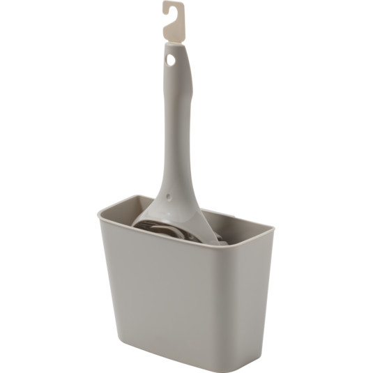 Moderna Handy Max Cat Litter Scoop with Caddy, Warm Grey
