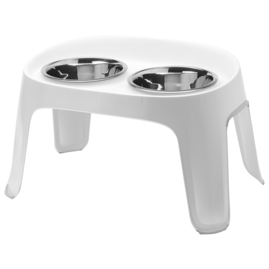 Moderna Skybar Pet Bowls Large - 43 x 68.7 x H40 cm, Soft White