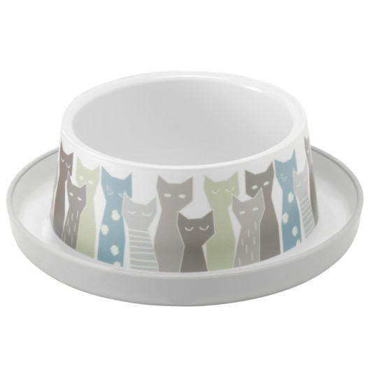 Moderna Trendy Dinner X-Small Cats in Love  210 ml - Grey White