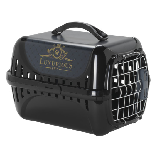 Moderna Luxurious Pets Road Runner Spring Lock Door - Black