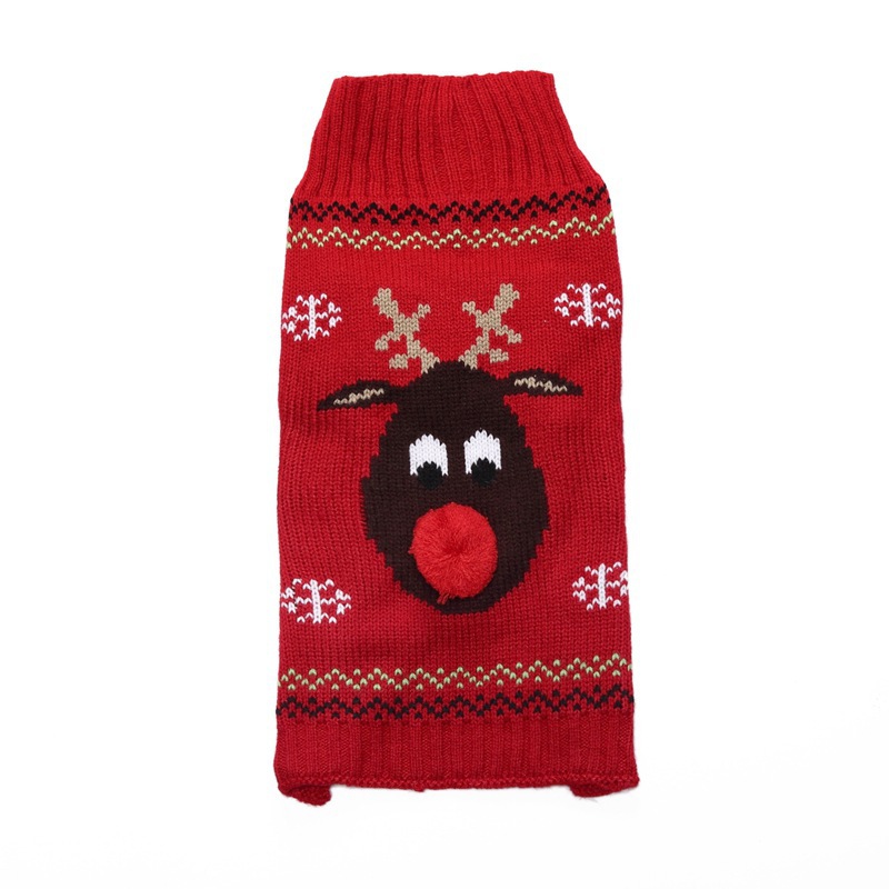 Pets.Love.Earth Reindeer Sweater Red Size - L