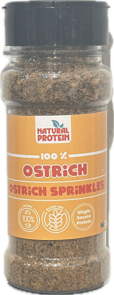 Natural Protein Ostrich Dog Sprinkles 100g