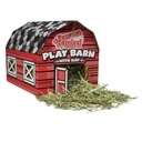 FM Browns Tropical Carnival Natural Behaviors Play Barn with Timothy Hay – 8 oz (226 g) 1x8