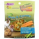 FM Browns Tropical Carnival Natural Peas & Carrots Small Animal Treat – 3.5 oz (99 g) 1x8