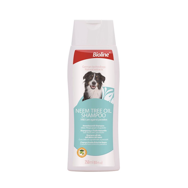 Bioline Dog Neem Tree Oil Shampoo 250ml 