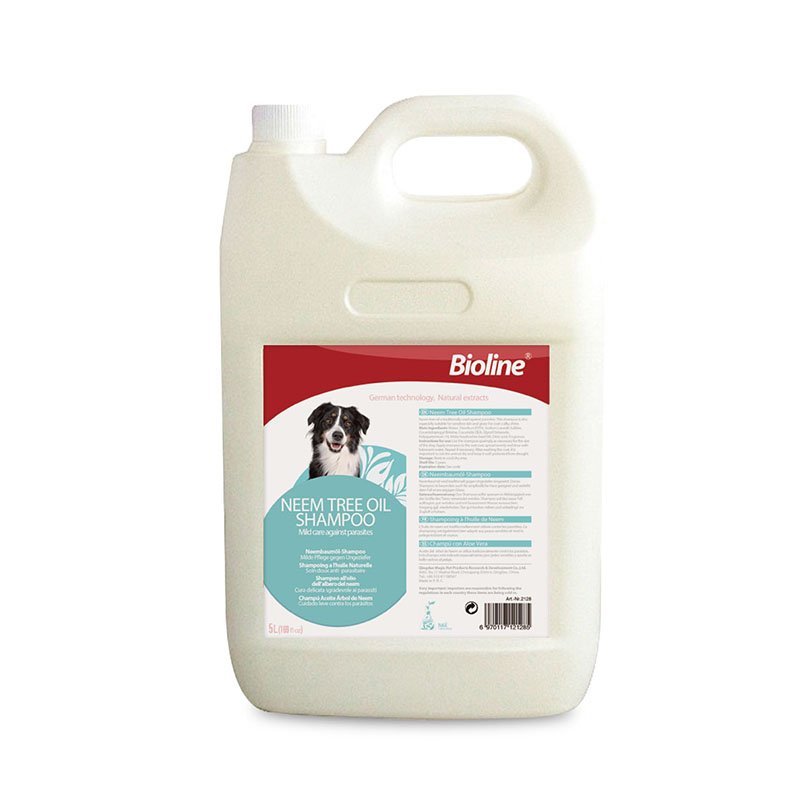 Bioline Dog Neem Tree Oil Shampoo 5L
