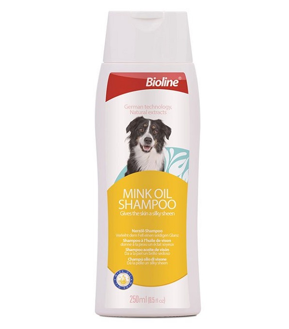 Bioline Dog/Cat Milk Oil Shampoo 250ml
