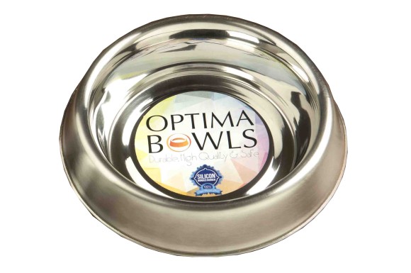 Optima Premium Platinum Dog/Cat Anti-Insect Silicone-Bonded Bowl 32 Oz
