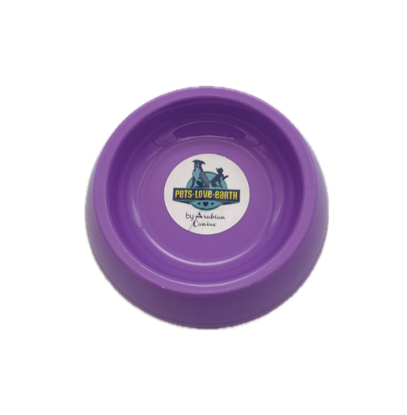 Pets.Love.Earth Round Feeding Bowl Small Assorted