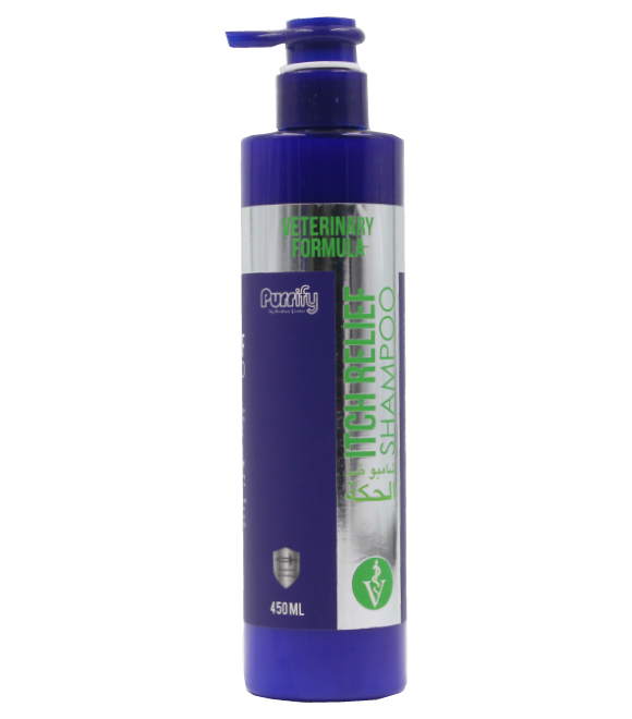 Purrify Dog/Cat Veterinary Formula Itch Relief Shampoo 450ml