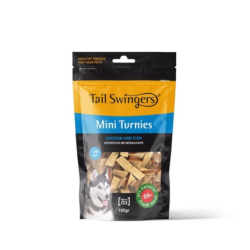 Tailswingers Mini Turnies Chicken With Fish 100gr