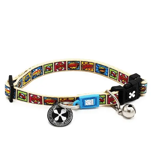 [Max & Molly] Smart ID Cat Collar - Comic/1 size