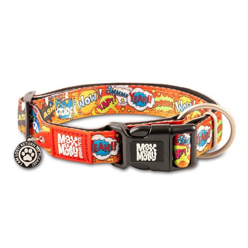 [Max & Molly] Smart ID Cat Collar - Heroes/1 size