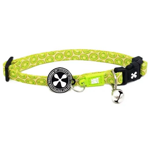 [Max & Molly] Smart ID Cat Collar - Kiwi/1 size