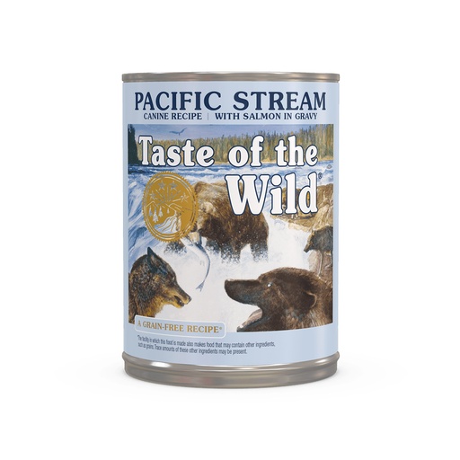 Taste of the Wild Pacific Stream Canine with Salmon in Gravy 390g Dog (12x1)