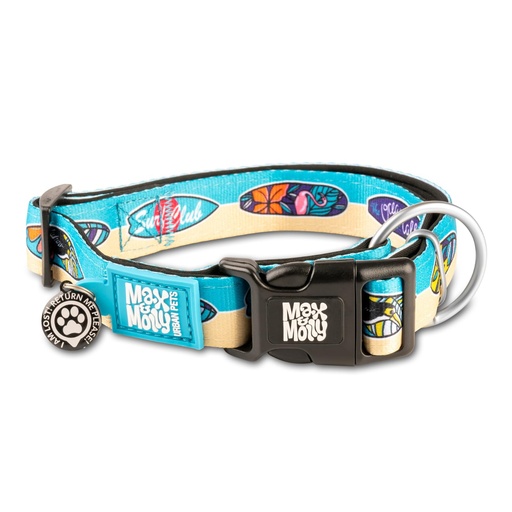 [Max & Molly] Smart ID Collar - Aloha/S
