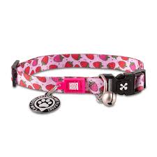 [Max & Molly] Smart ID Cat Collar - Strawberry Dream/1 size