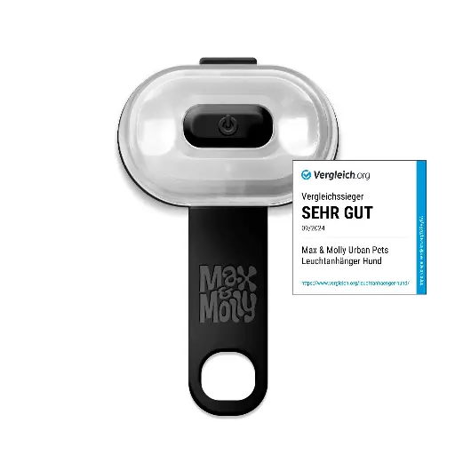 [Max & Molly] Matrix Ultra LED - Safety light-Black/Cube