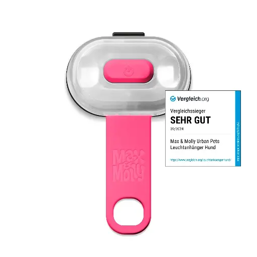 [Max & Molly] Matrix Ultra LED - Safety light-Pink/Cube