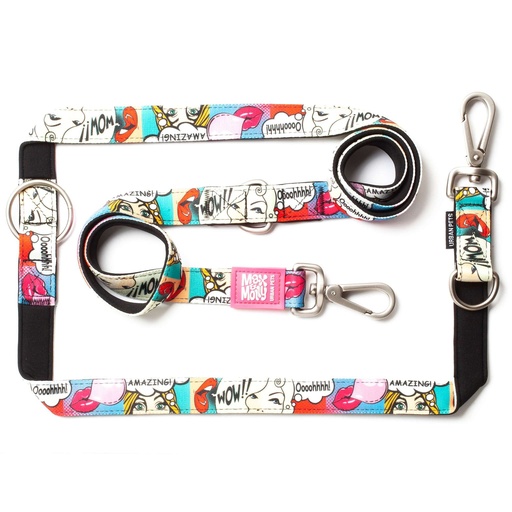 [Max & Molly] Multi-Function Leash - Missy Pop/S