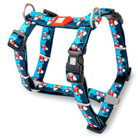 [Max & Molly] H-Harness - Frenzy the Shark/L 