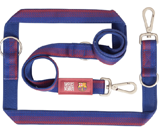 [Max & Molly] Multi-Function Leash - FC Barcelona/L 
