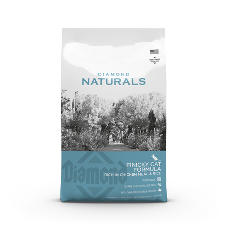 DIAMOND NATURAL FINICKY CAT CHICKEN & RICE 8/1KG