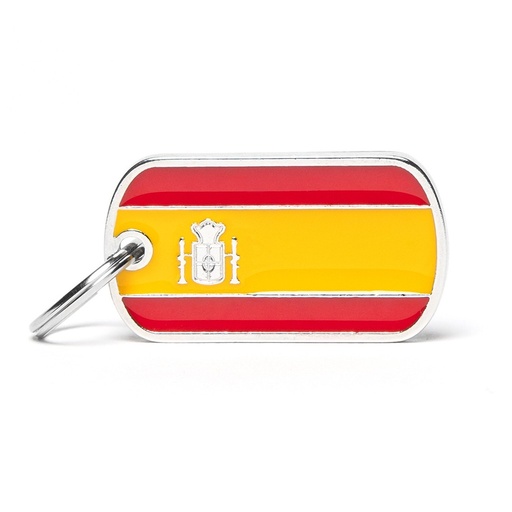 Flags Spain ID Tag