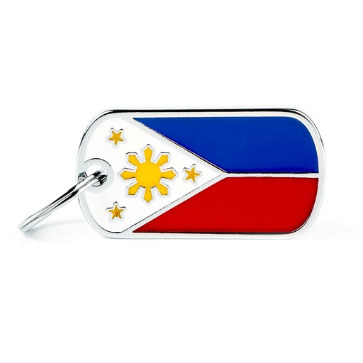 Flags Philippines ID Tag