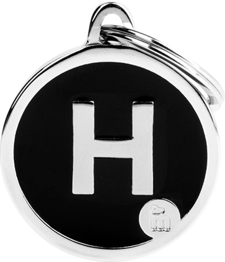 Medaille Letter Initiale H