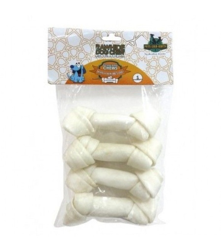 Pets Love Earth Rawhide Dog Chew 4Pk 4 Inch