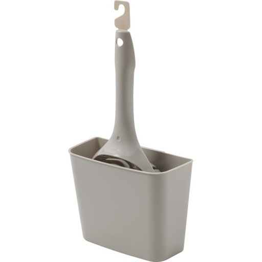 Moderna Handy Max Cat Litter Scoop with Caddy, Warm Grey