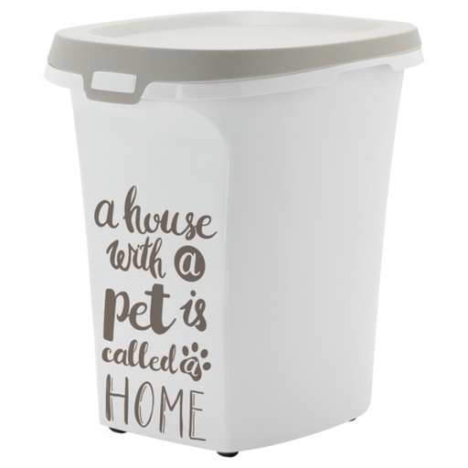 MODERNA Trendy Story Jumbo Food Container - Grey White - 38 Litters