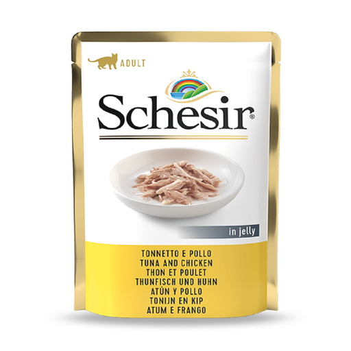 Schesir Cat Pouch - Tuna with Chicken Fillets - 85g (1*20)