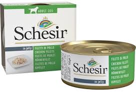 Schesir Can for Dog Chicken Fillets in Jelly 150g (10x1)
