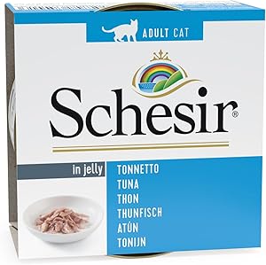 Schesir Cat Food in Jelly – Tuna - 85g Can (1*56)