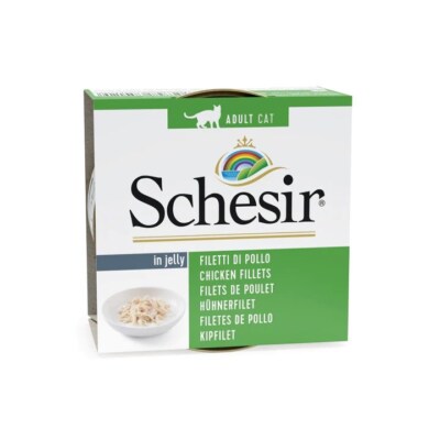 Schesir Can for Cat Chicken Fillet in Jelly 85g (14x1)
