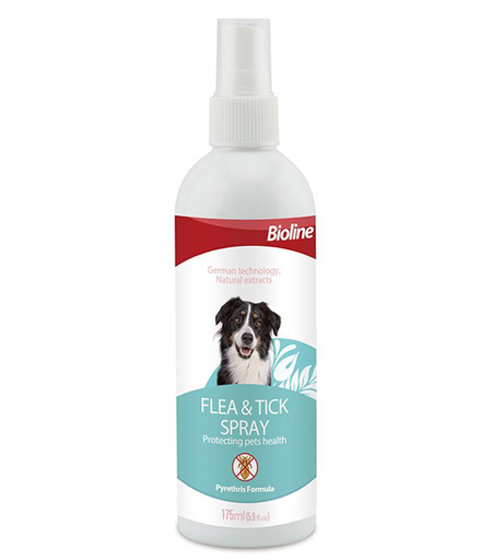 Bioline Dog Flea&Tick Spray 175ml
