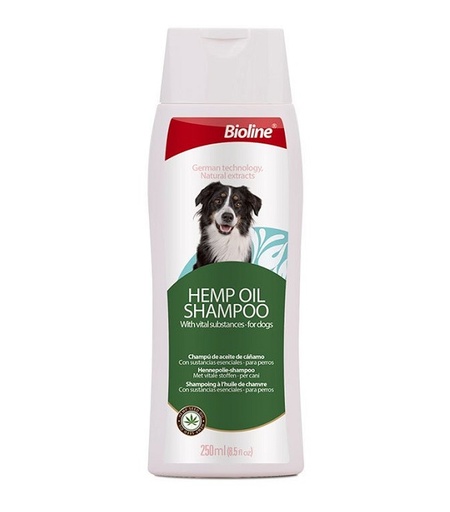 Bioline Dog Hemp Oil Shampoo 250ml