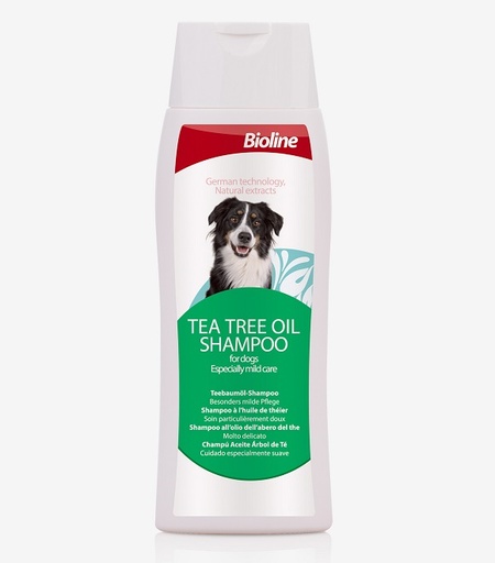 Bioline Dog Tea Tree Oil Shampoo 250ml